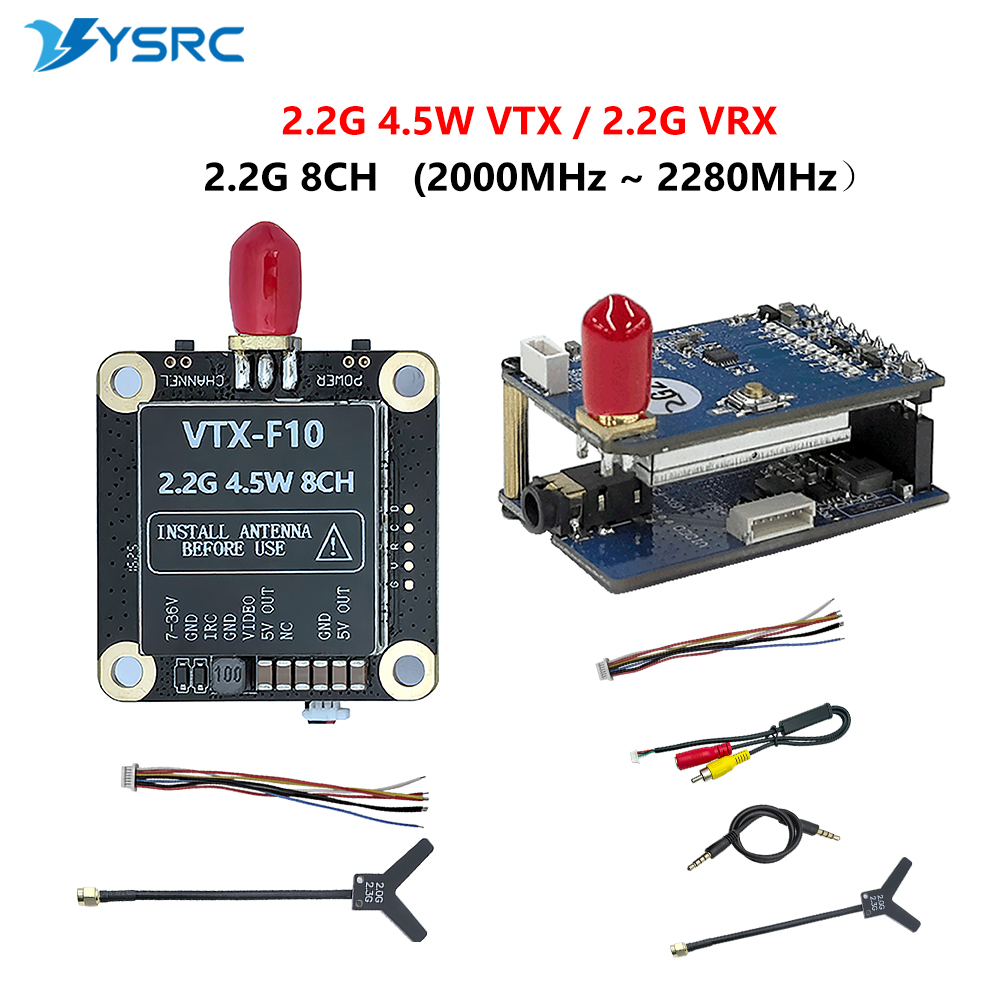 Fpv Goggles - 2.0-2.2G 4.5W VTX 8CH FPV Video