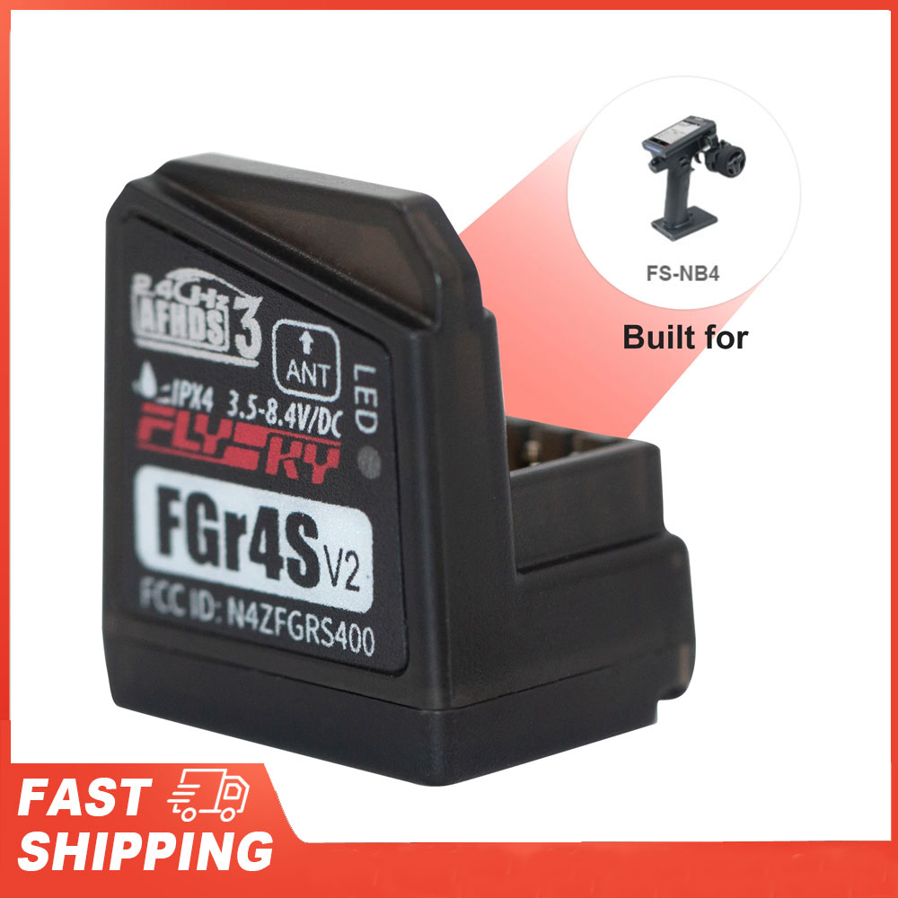 Flysky Transmitter - Flysky FGR4S V2 Receiver AFHDS Single-Antenna