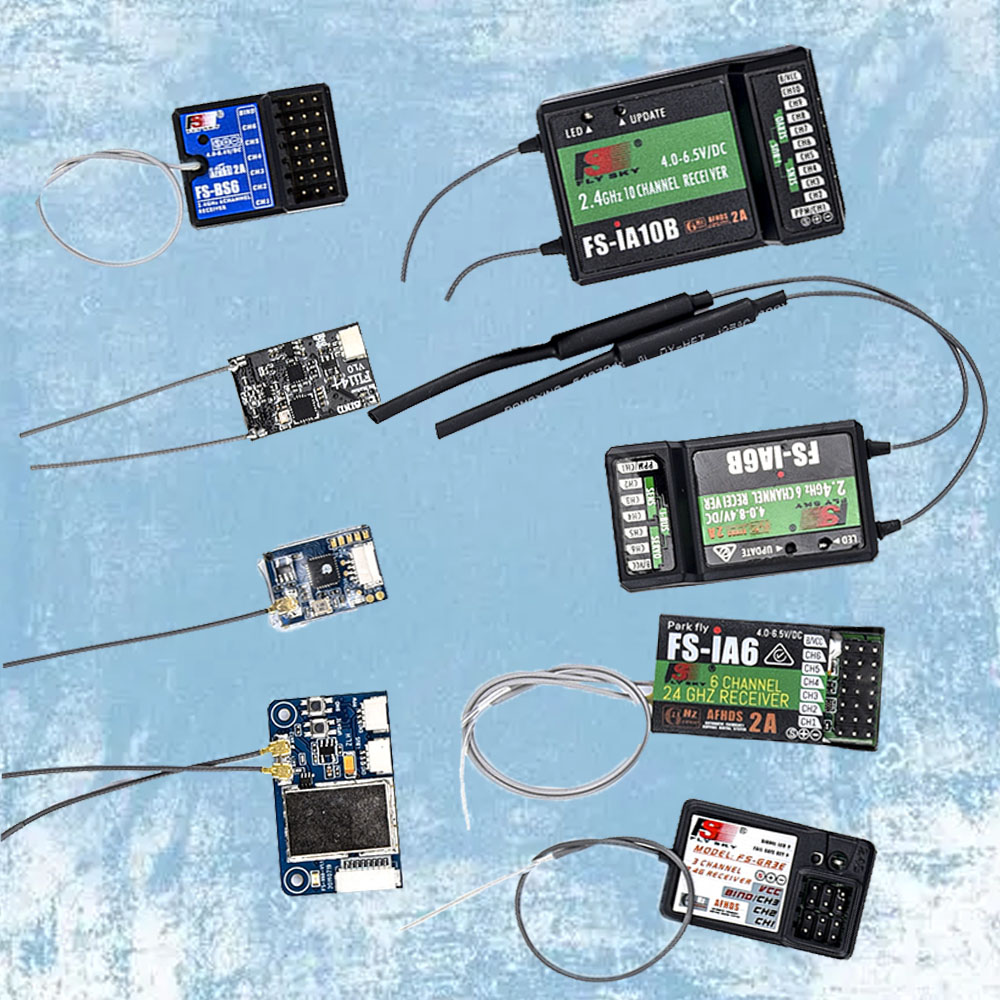 Fpv Drone - Flysky RC Receiver FS-IA6 IA6B IA10B