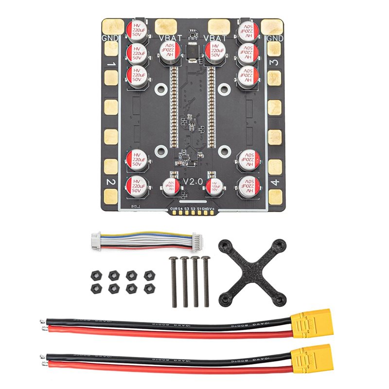 4 In 1 Esc - AINY-8S 100A 4-In-1 ESC BLS With