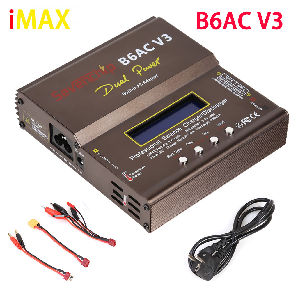 Balance Charger Rc - 80W IMAX B6AC V3 Balance Charger