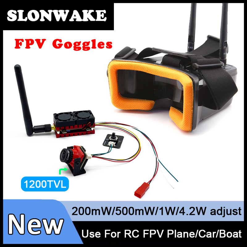 Fpv Goggles - SLONWAKE 5.8G 48CH 4.2W VTX Transmitter