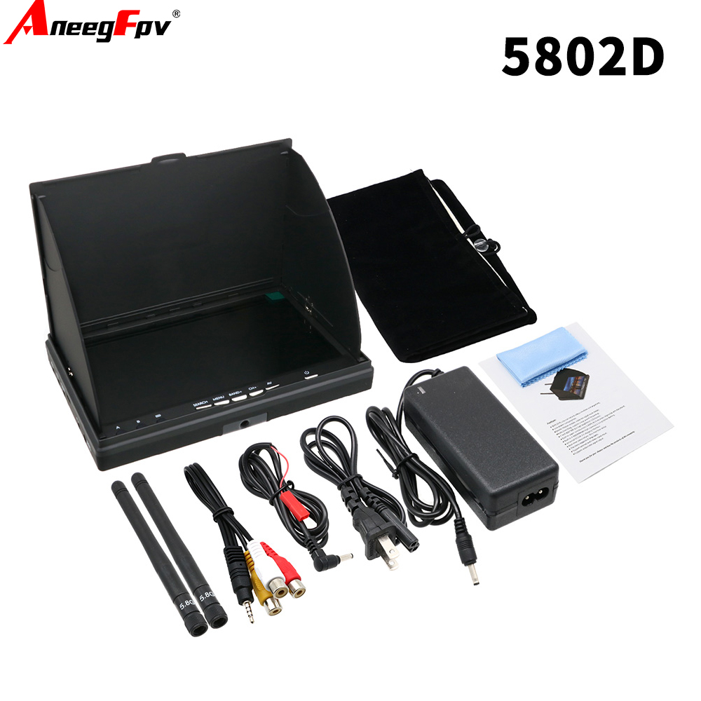 Fpv Goggles - LCD5802D LCD5802S 7 Inch 5.8G 40CH