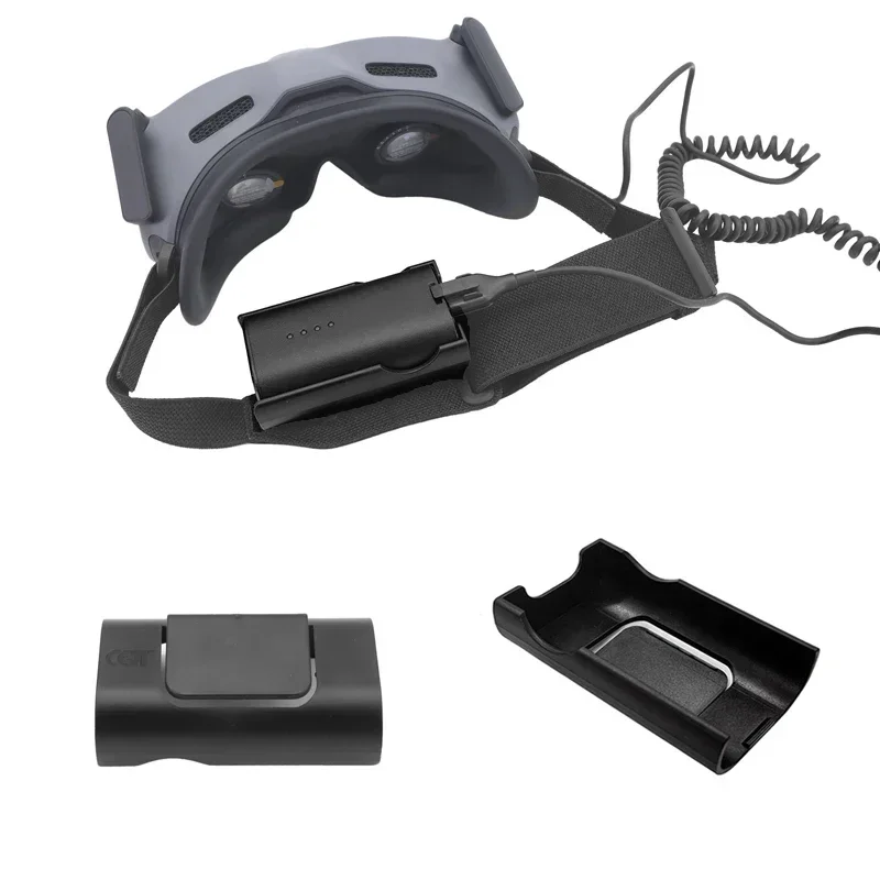 Drone Goggles Dji - Battery Holder Headband Battery Storage Case