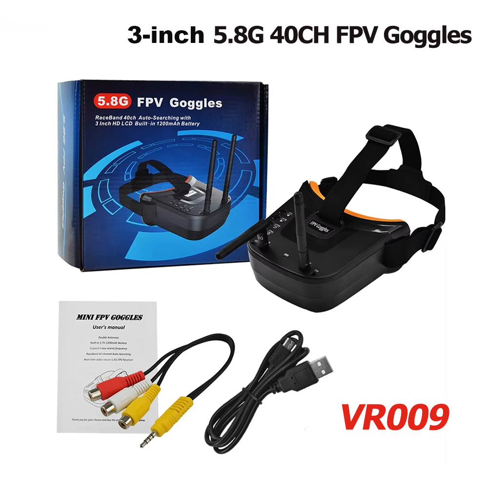 Fpv Goggles - VR009 FPV Video Goggles 3Inch 480*320