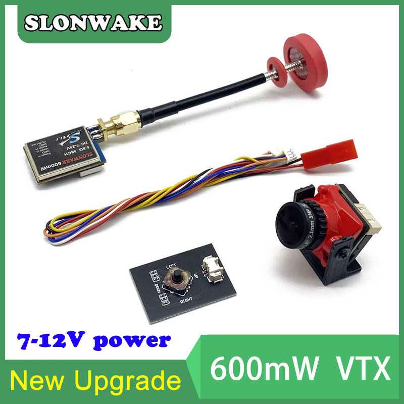 5.8G 48CH 600mW adjustable VTX - огляд і ціна Rc Transmitter