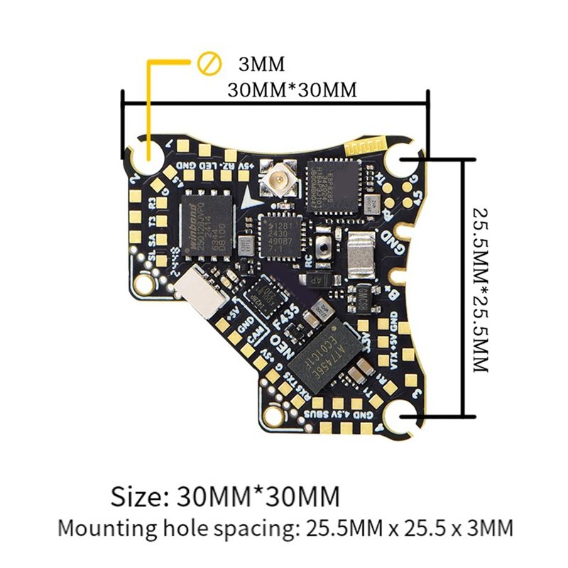 FBIL-F435 NEO 1S AIO Flight Co - огляд і ціна 4 In 1 Esc