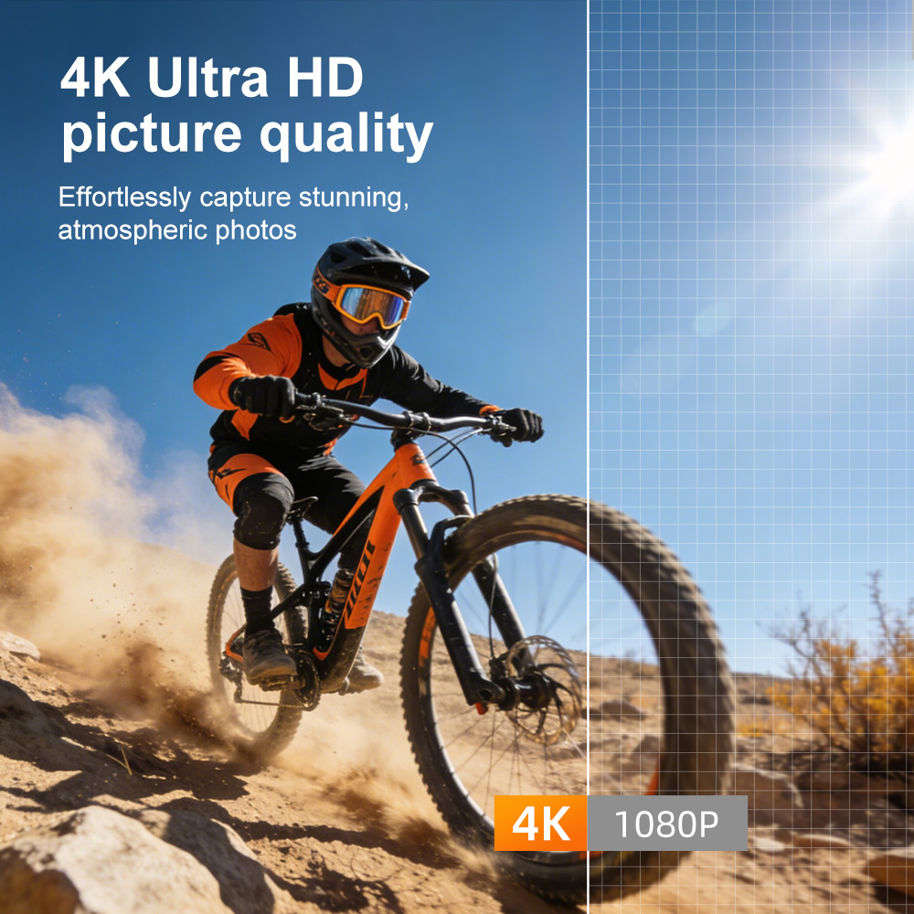 Ourlife 4K Action Camera 330°  - огляд і ціна Runcam Camera