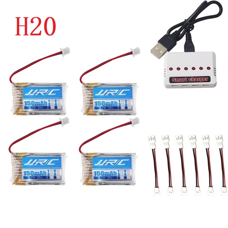 Original JJRC H20 Battery 3.7V - огляд і ціна Balance Charger Rc