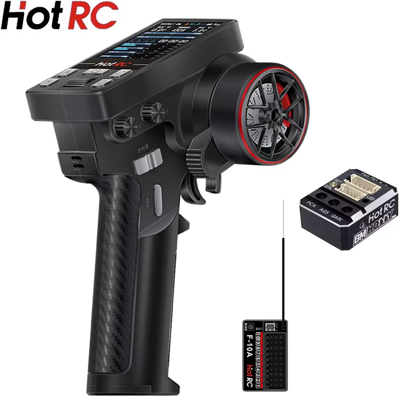 HotRC CT-10B 10Ch 2.4Ghz RC Tr - огляд і ціна Radio Transmitter 2.4Ghz