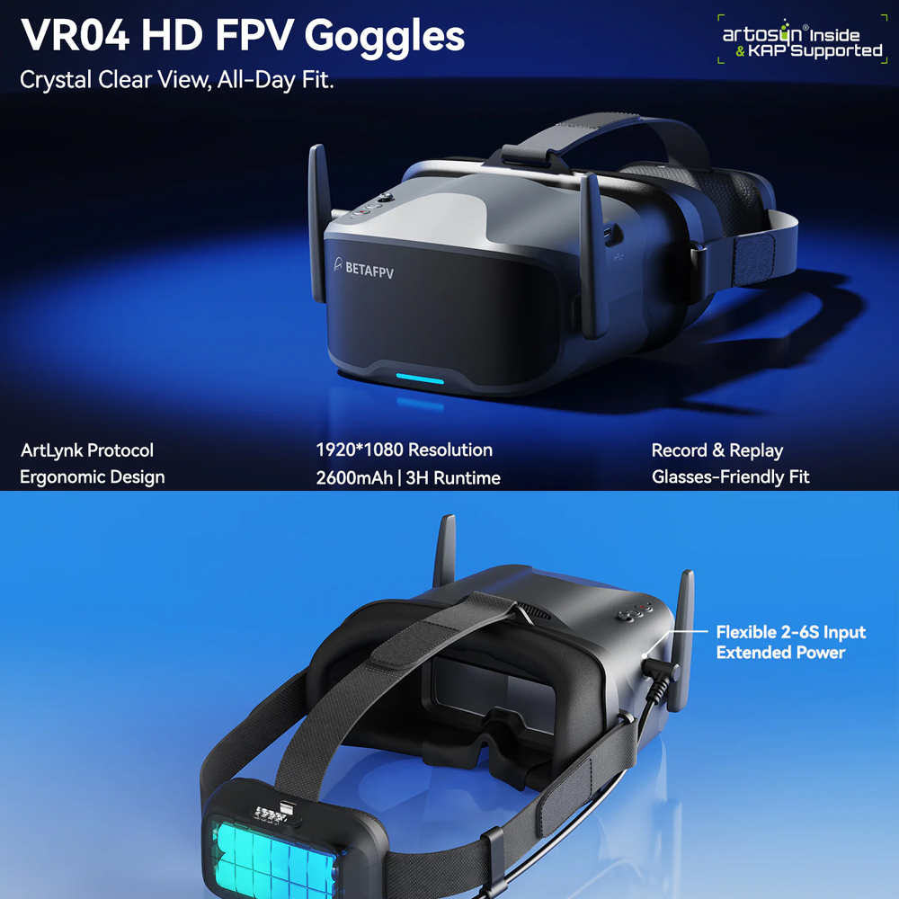 BETAFPV VR04 FPV Goggles HD Pr - огляд і ціна Fpv Goggles
