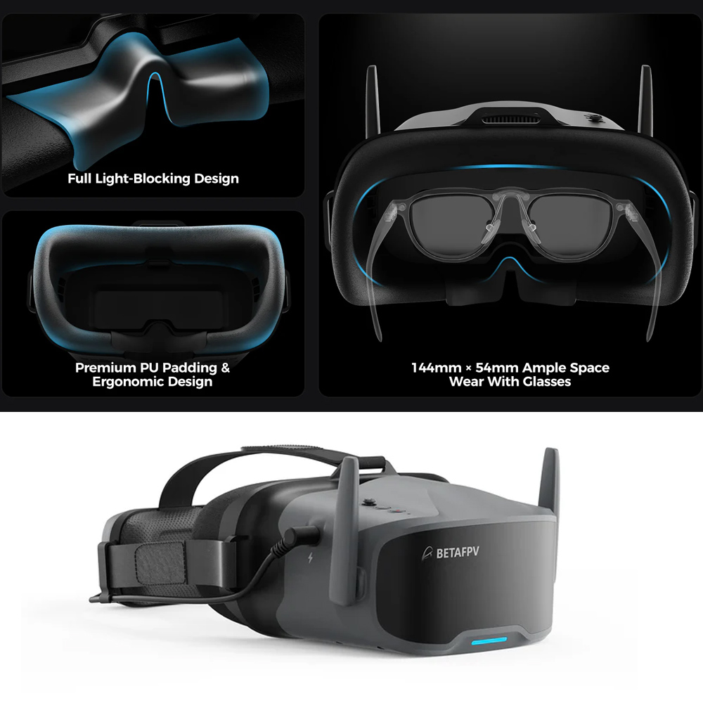 BETAFPV VR04 FPV Goggles HD Pr - огляд і ціна Fpv Goggles