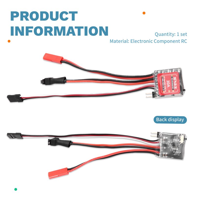A49K-2X Micro-ESC 30A Brushed  - огляд і ціна 4 In 1 Esc