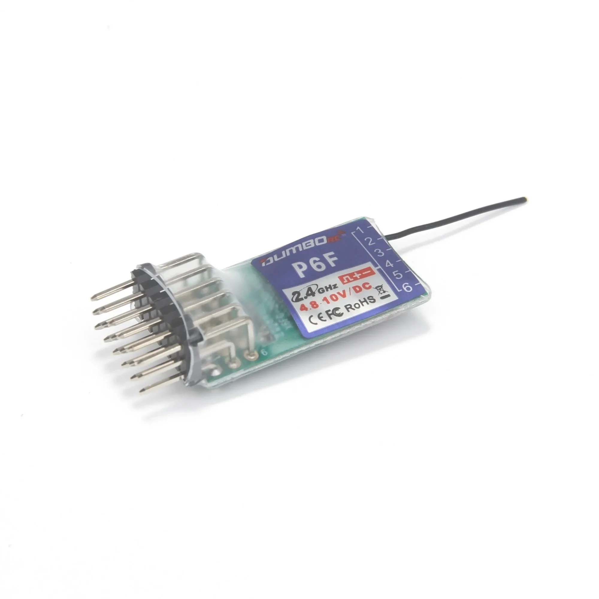 DUMBORC P6F Mini Receiver 6CH  - огляд і ціна Radio Transmitter 2.4Ghz