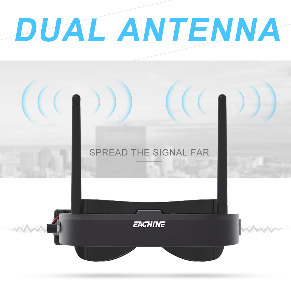Eachine EV100 720*540 5.8G 72C - огляд і ціна Fpv Goggles
