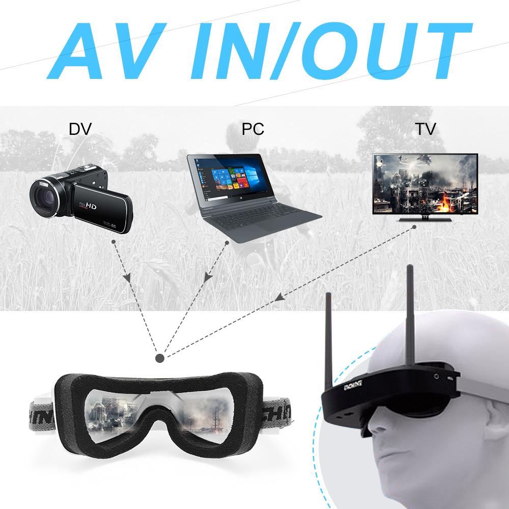 Eachine EV100 720*540 5.8G 72C - огляд і ціна Fpv Goggles