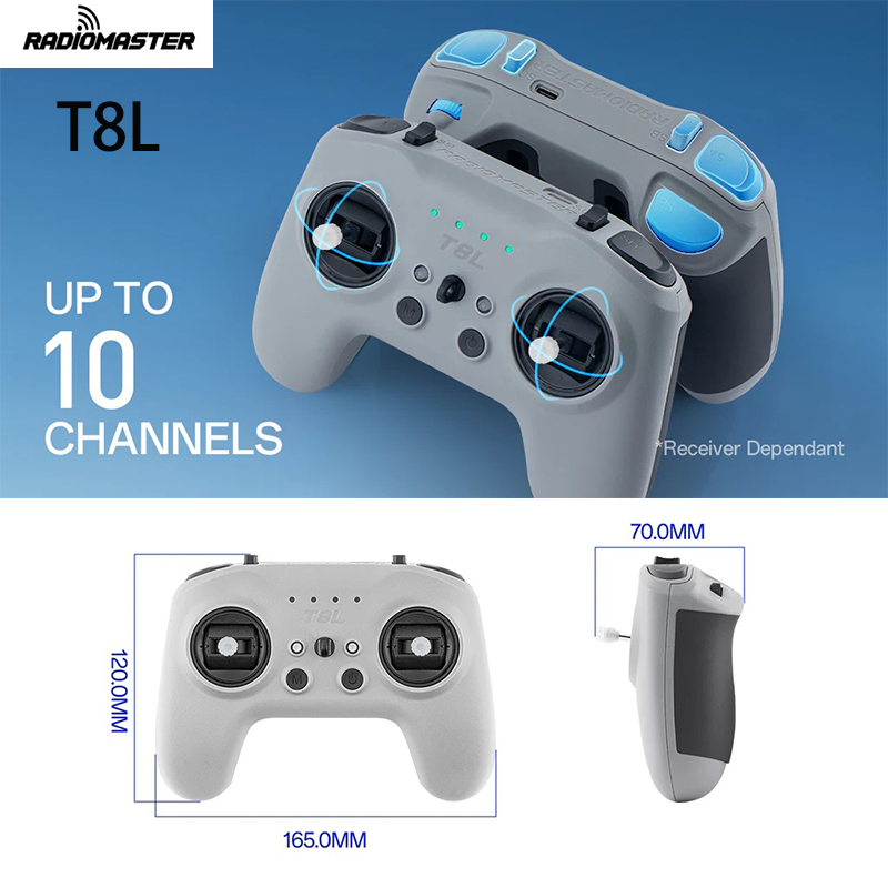 RadioMaster T8L Radio Controll - огляд і ціна Drone Gimbal
