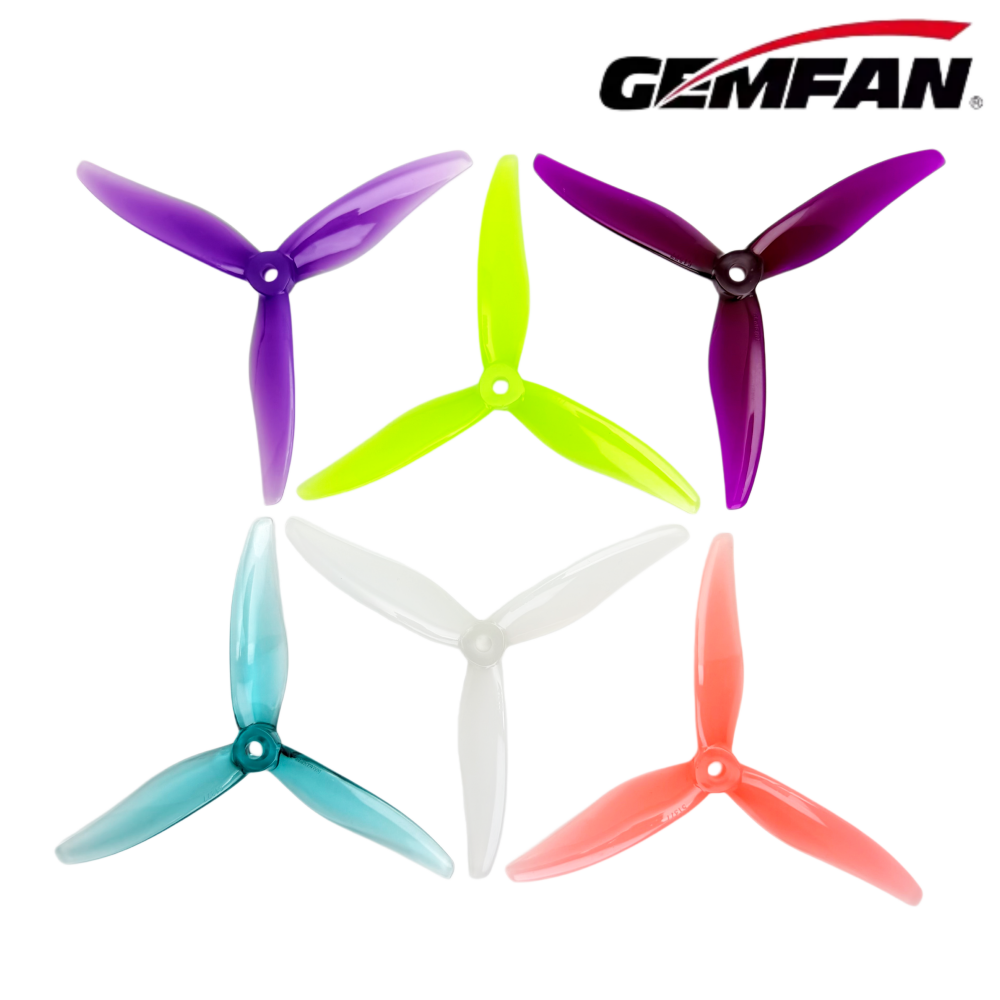 2Pairs Gemfan Hurricane 51377  - огляд і ціна 5 Inch Propeller