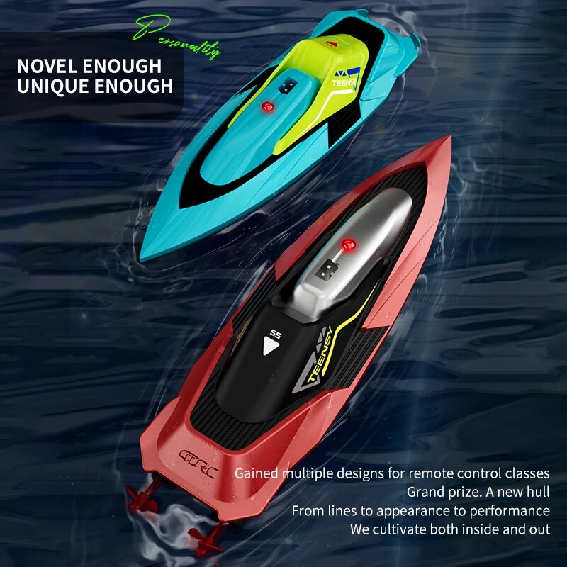 2.4G Mini RC Boat 10km/h High  - огляд і ціна Radio Transmitter 2.4Ghz