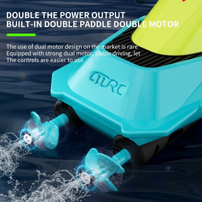 2.4G Mini RC Boat 10km/h High  - огляд і ціна Radio Transmitter 2.4Ghz