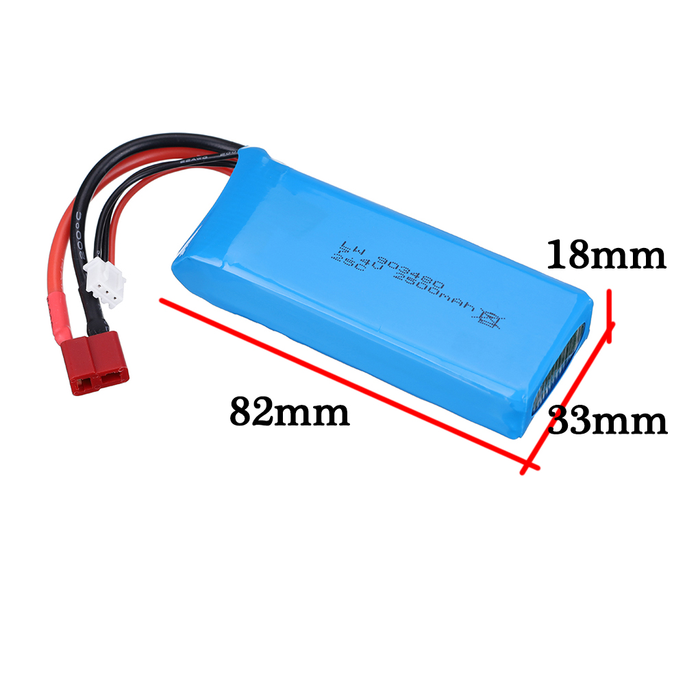 2s 7.4V 2500mAh Lipo Battery C - огляд і ціна Balance Charger Rc