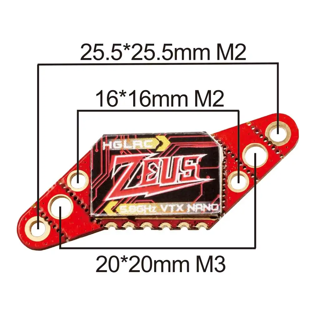 Hglrc Zeus Nano Vtx 5.8G 350Mw - огляд і ціна Analog Fpv Camera