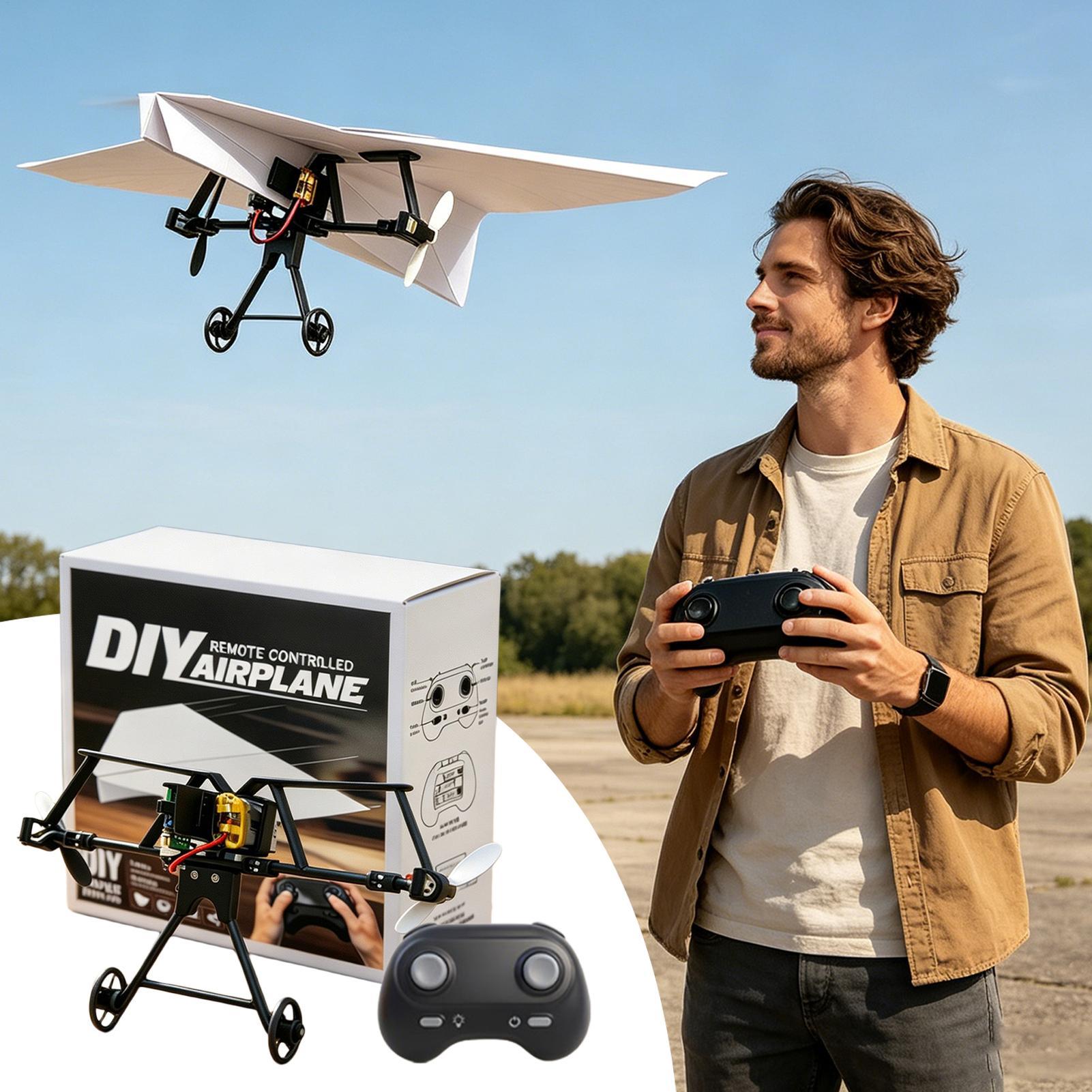 DIY RC Paper Airplane Kit Plan - огляд і ціна Flight Controller