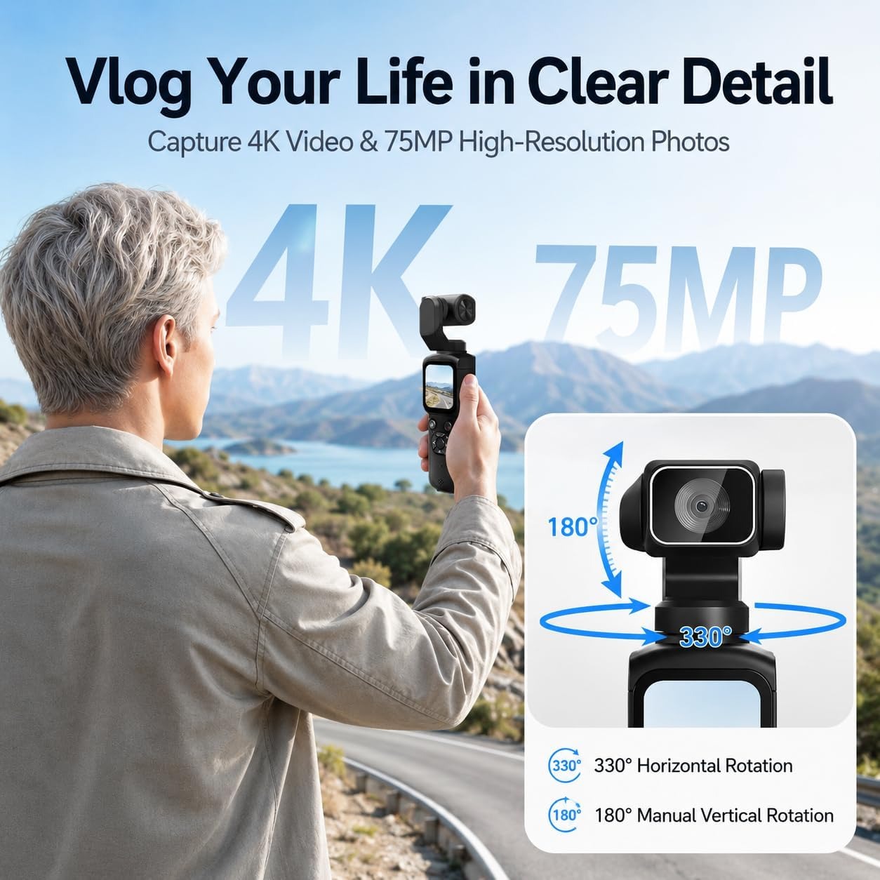 4K Vlogging Camera for YouTube - огляд і ціна Runcam Camera