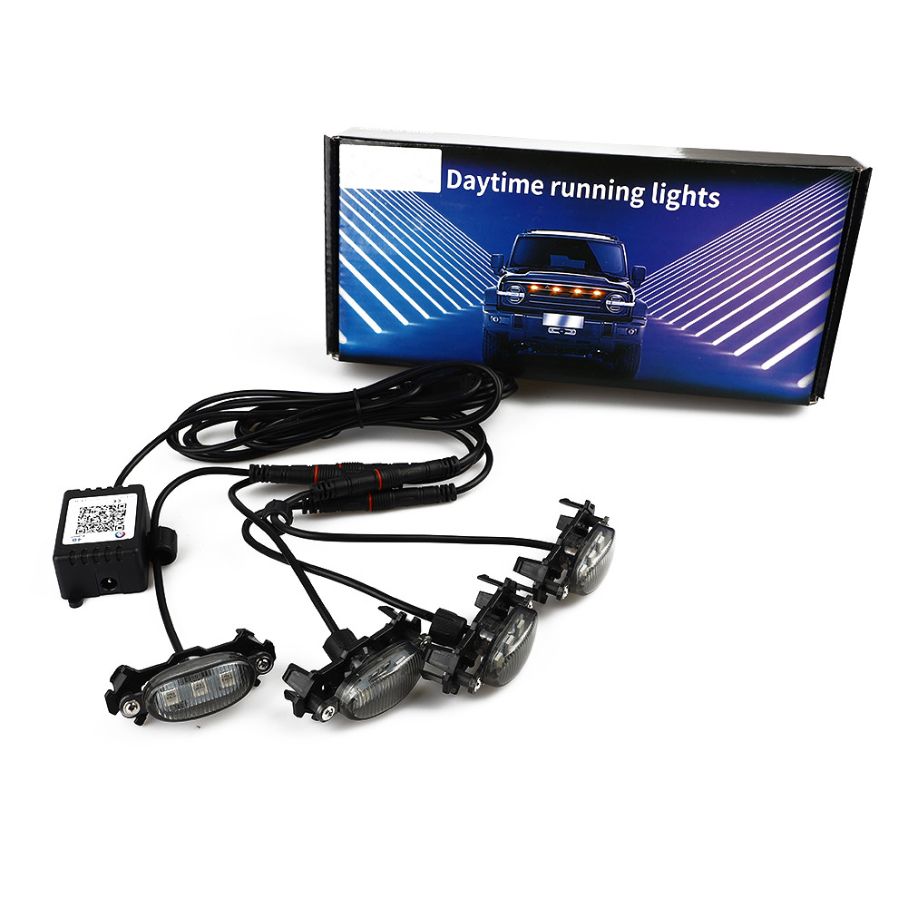 Car Grille LED Lights For Toyo - огляд і ціна Smoke Stopper