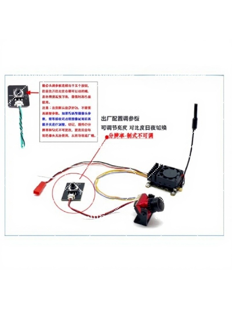 5.8G 2W Analog FPV Camera Set  - огляд і ціна Analog Fpv Camera