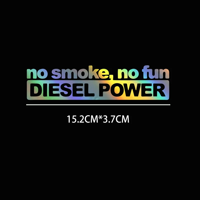 15.2X3.7CM Car Stickers NO SMO - огляд і ціна Smoke Stopper