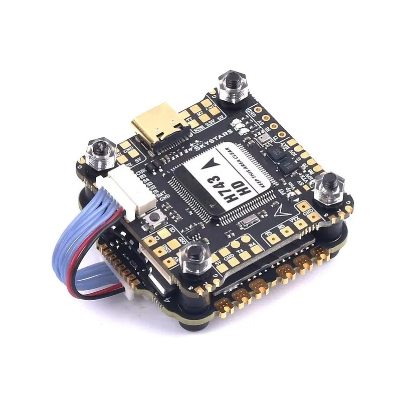 SKYSTARS H743 Dual Gyro Flight - огляд і ціна 4 In 1 Esc