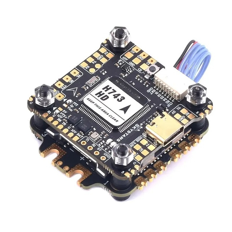SKYSTARS H743 Dual Gyro Flight - огляд і ціна 4 In 1 Esc