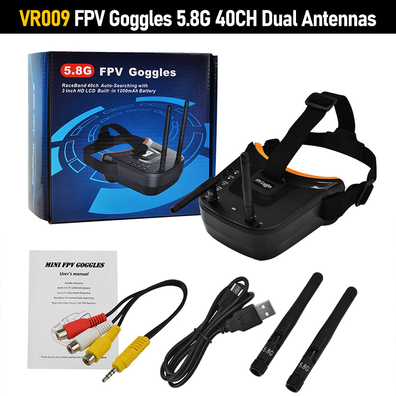 VR009 FPV Goggles 3.0 Inch 480 - огляд і ціна Fpv Goggles