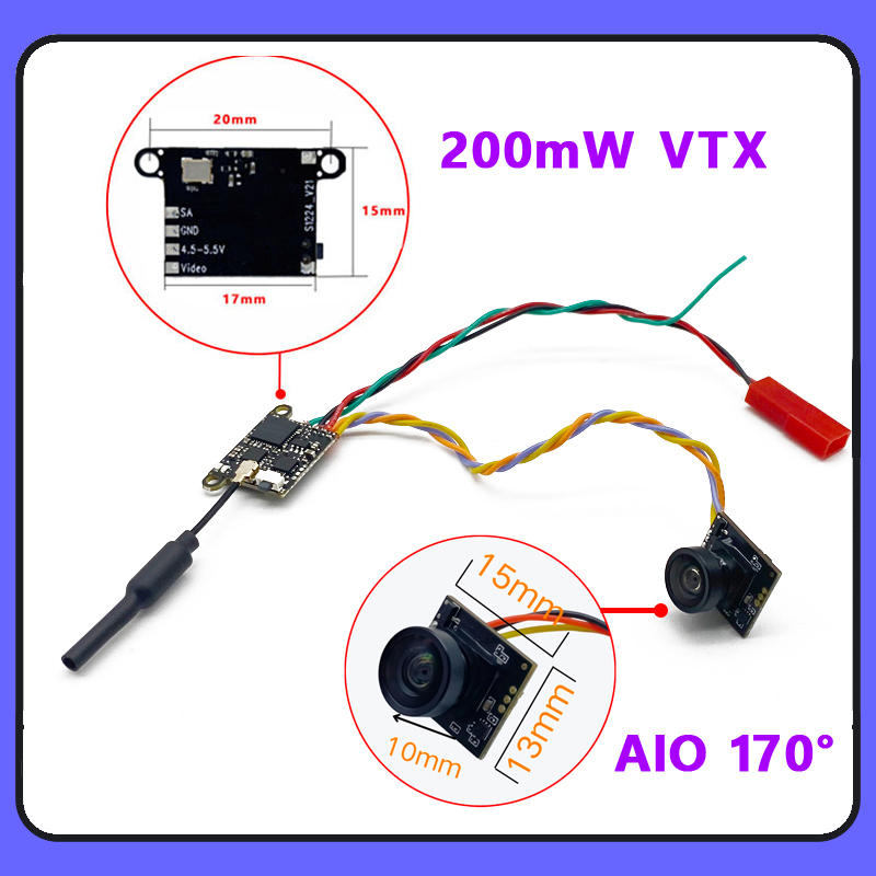 SLONWAKE 5.8G 1200TVL FPV Came - огляд і ціна Rc Transmitter
