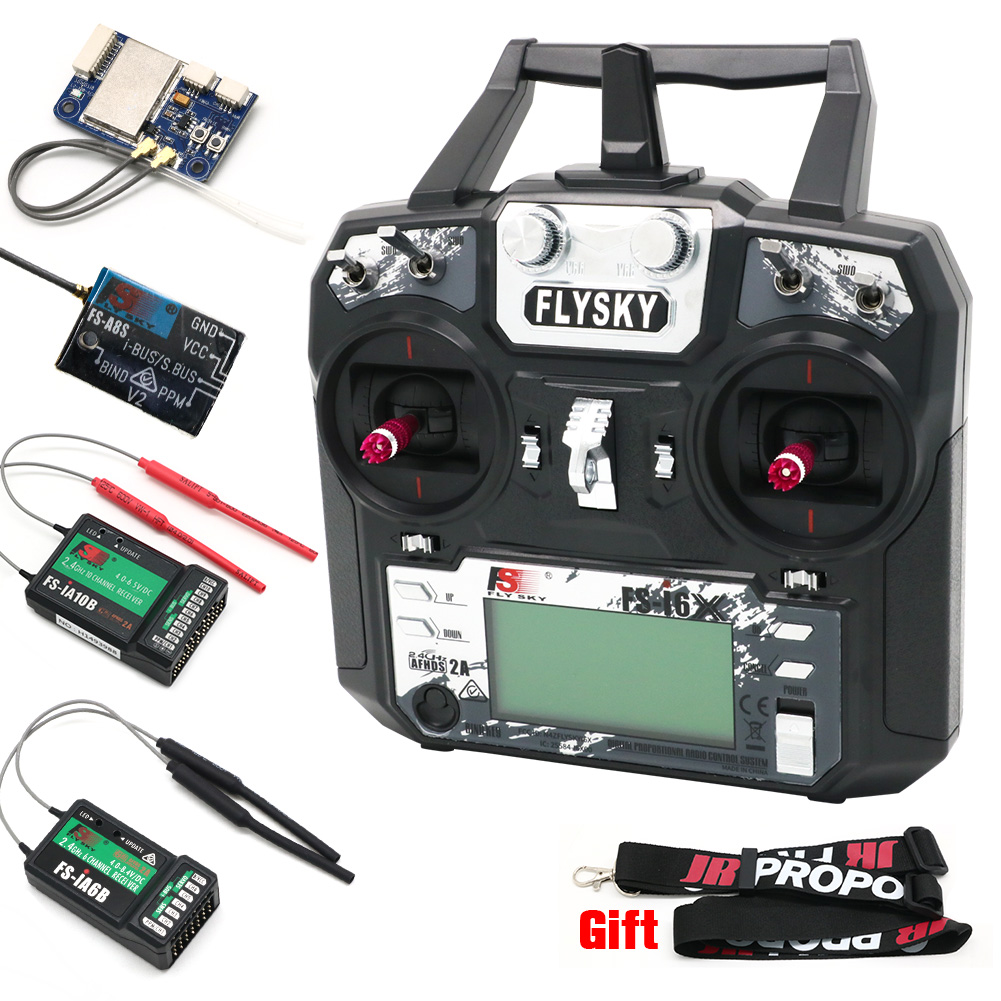 FLYSKY FS-i6X FS i6X 10CH 2.4G - огляд і ціна Flysky Transmitter