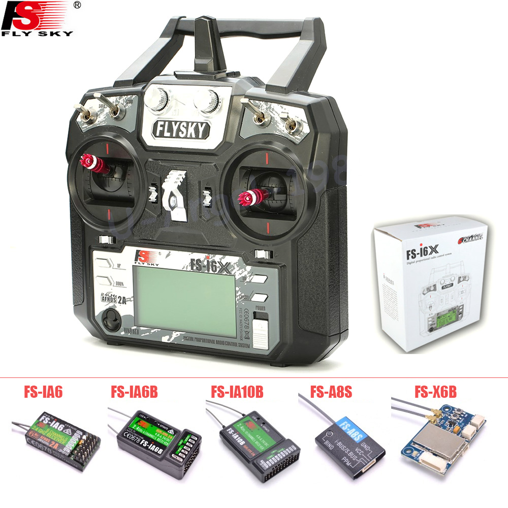 FLYSKY FS-i6X FS i6X 10CH 2.4G - огляд і ціна Flysky Transmitter