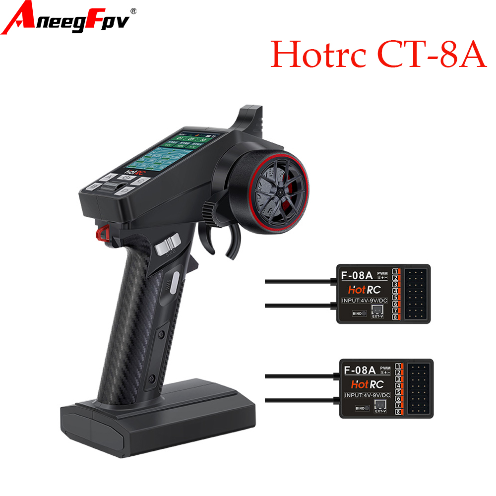 HOTRC CT-8A 8-CH Smart RC Tran - огляд і ціна Radio Transmitter 2.4Ghz