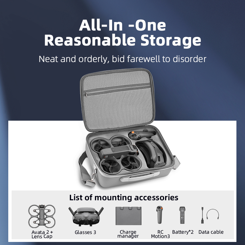 Travel Carrying Case for DJI A - огляд і ціна Drone Goggles Dji