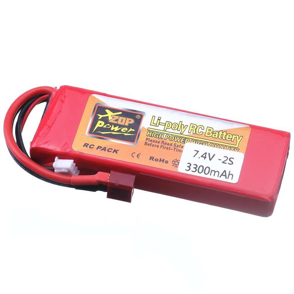 2S 7.4V 3300mAh Lipo Battery C - огляд і ціна Balance Charger Rc