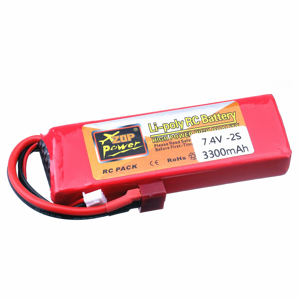 2S 7.4V 3300mAh Lipo Battery C - огляд і ціна Balance Charger Rc