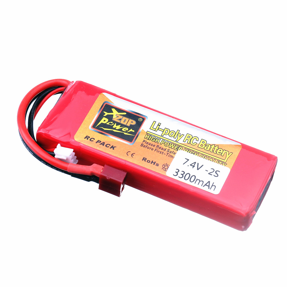 2S 7.4V 3300mAh Lipo Battery C - огляд і ціна Balance Charger Rc