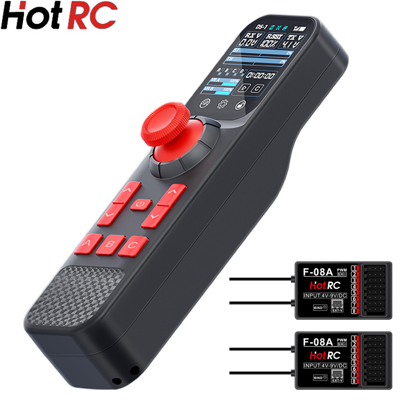 Hotrc DS-800 2.4Ghz 8CH FHSS R - огляд і ціна Radio Transmitter 2.4Ghz