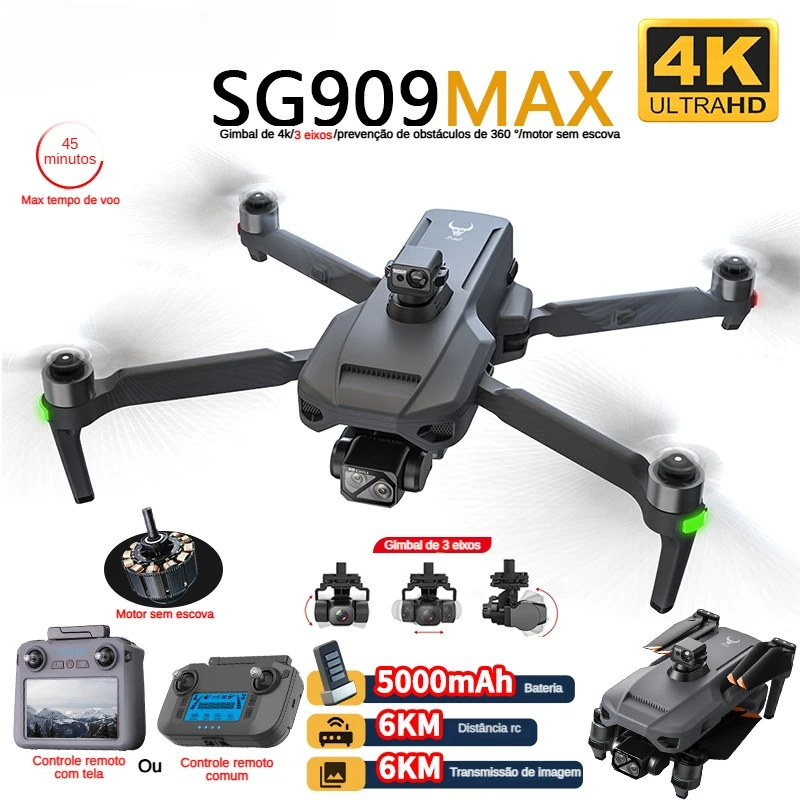 ZLL SG909 SG909MAX Professiona - огляд і ціна Drone Gimbal