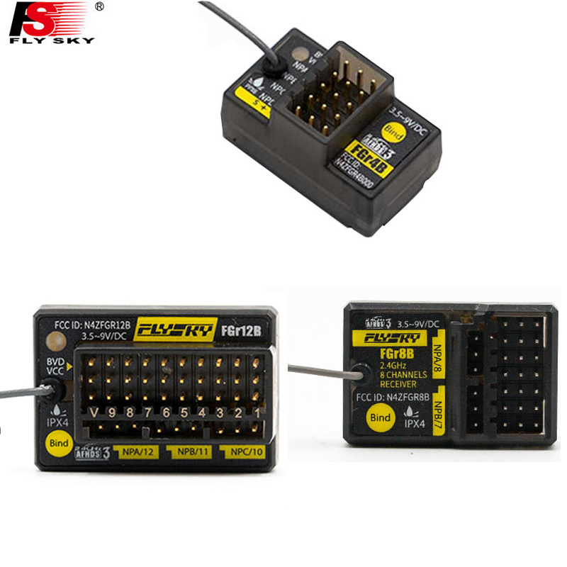 Flysky FGr4B FGr8B FGr12B 2.4G - огляд і ціна Flysky Transmitter